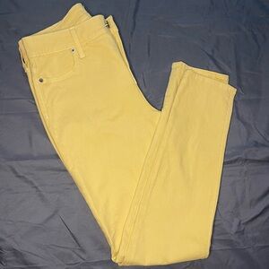 Mild Yellow straight leg pants